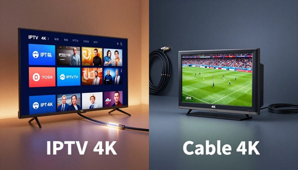 IPTV 4K vs cable 4K