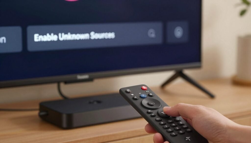 enable unknown sources Firestick